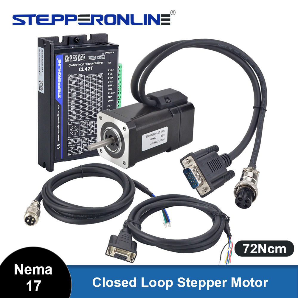 Closed Loop Stepper Motor Nema 17 - STEPPERONLINE TP Série Nema 17 Kit