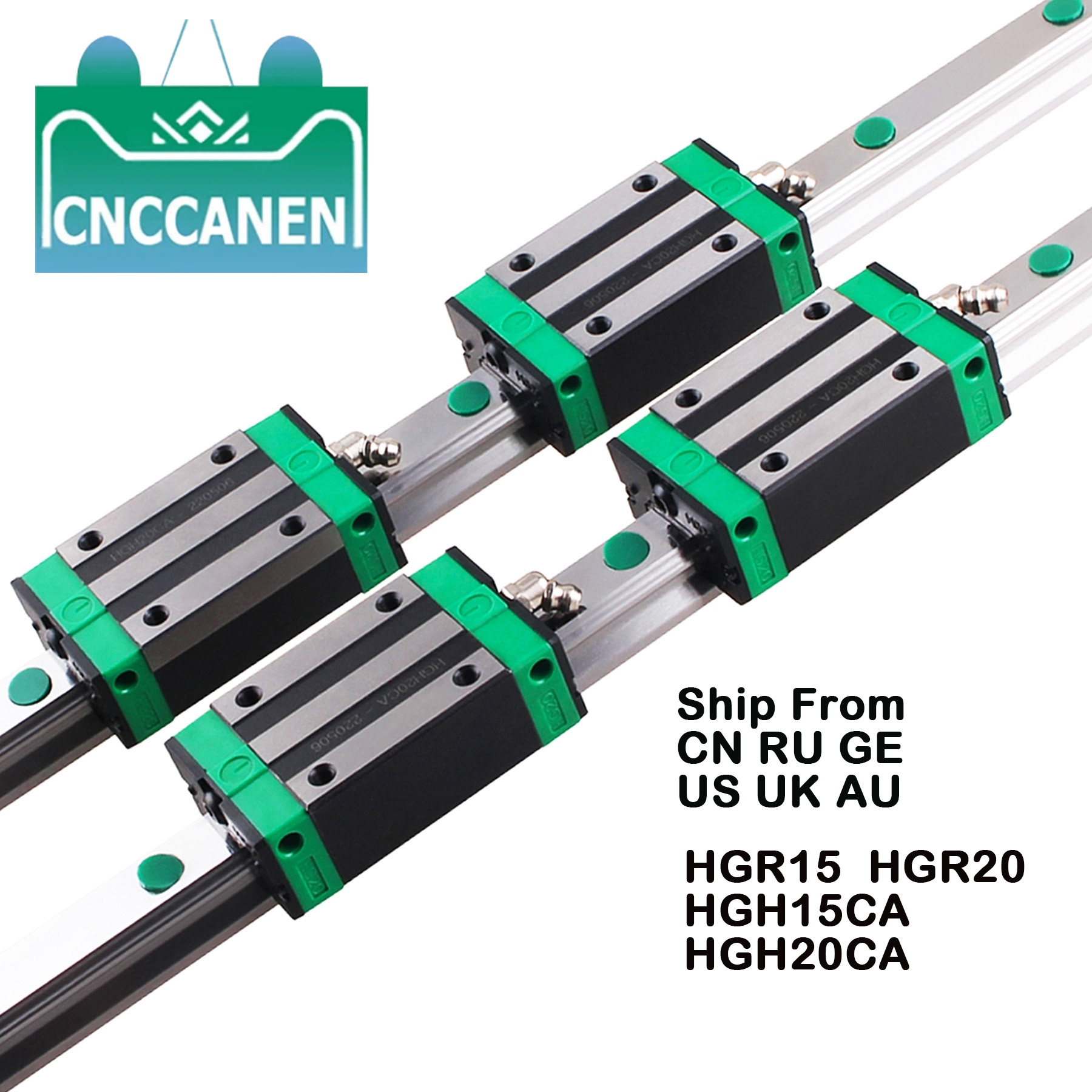 Linear Rail Mgn12H Set - Trilho linear de guia quadrado cnc
