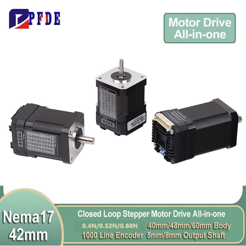 Closed Loop Stepper Motor Nema 17 - Nema17 circuito fechado motor de passo