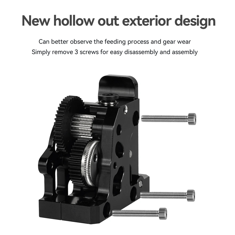 Extrusora de Redução de Aço Du - Direct Drive Dual Gear Extruder High Speed avaliação e preço