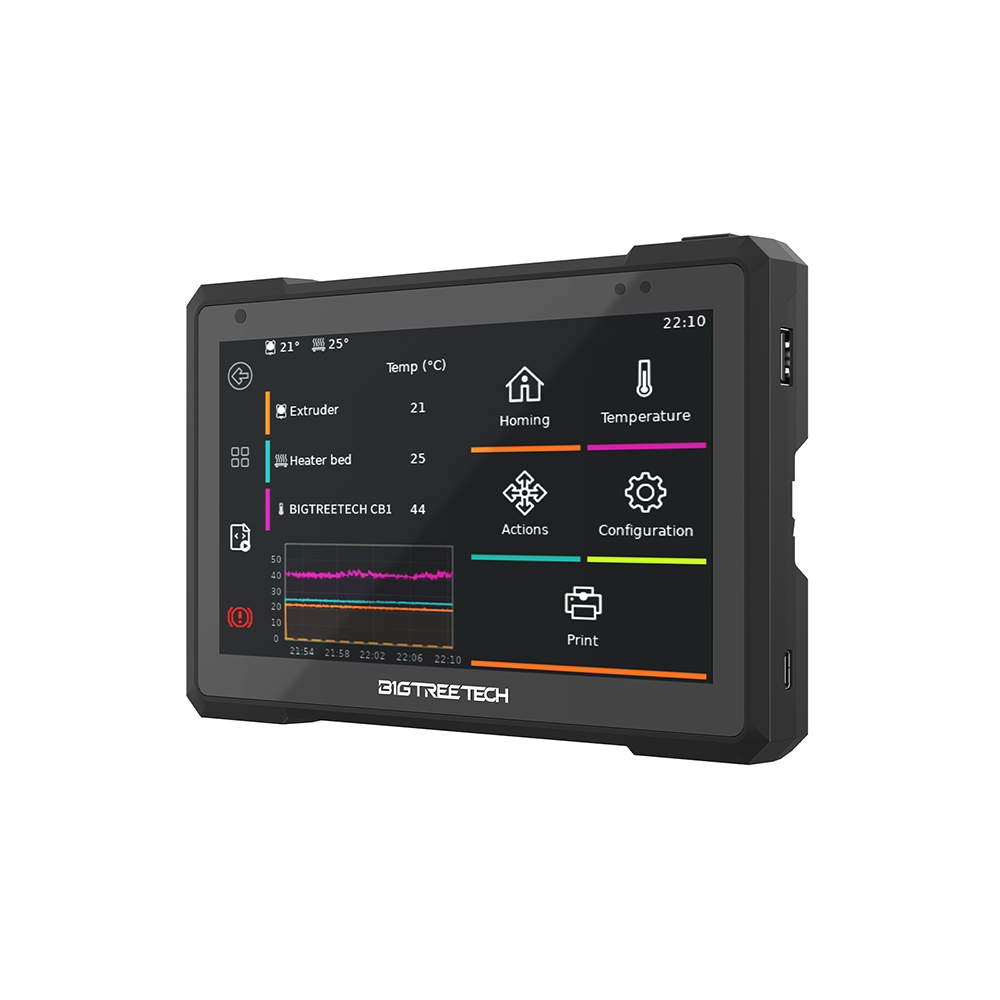 BIGTREETECH Pad 7 IPS Touch Sc - Klipper Pad 7 Inch avaliação e preço
