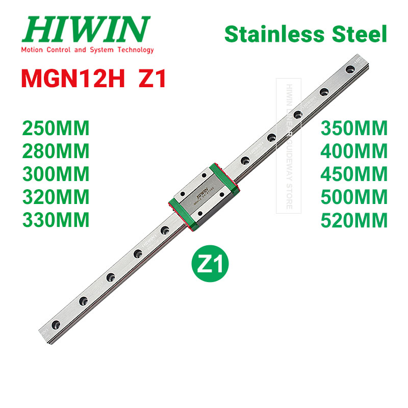 HIWIN MGN12H Z1 HIWIN MGN12 Tr - Linear Rail Mgn12H Set avaliação e preço