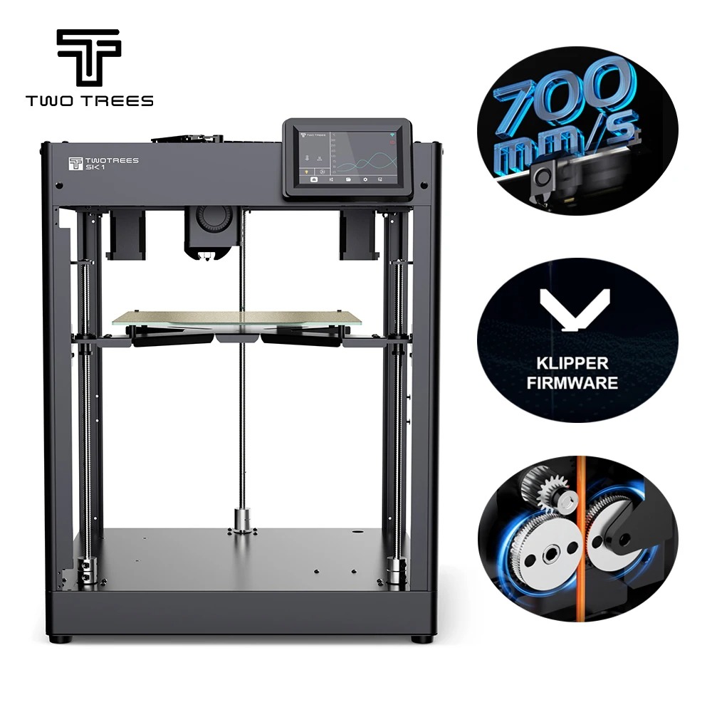 Impressora 3D Twotrees SK1 de  - Corexy 3D Printer Kit avaliação e preço