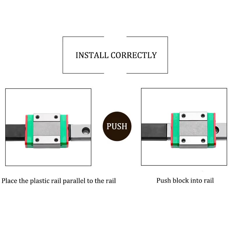 1 peça mgn7c mgn7h mgn9c mgn9h - Linear Rail Mgn12H Set avaliação e preço