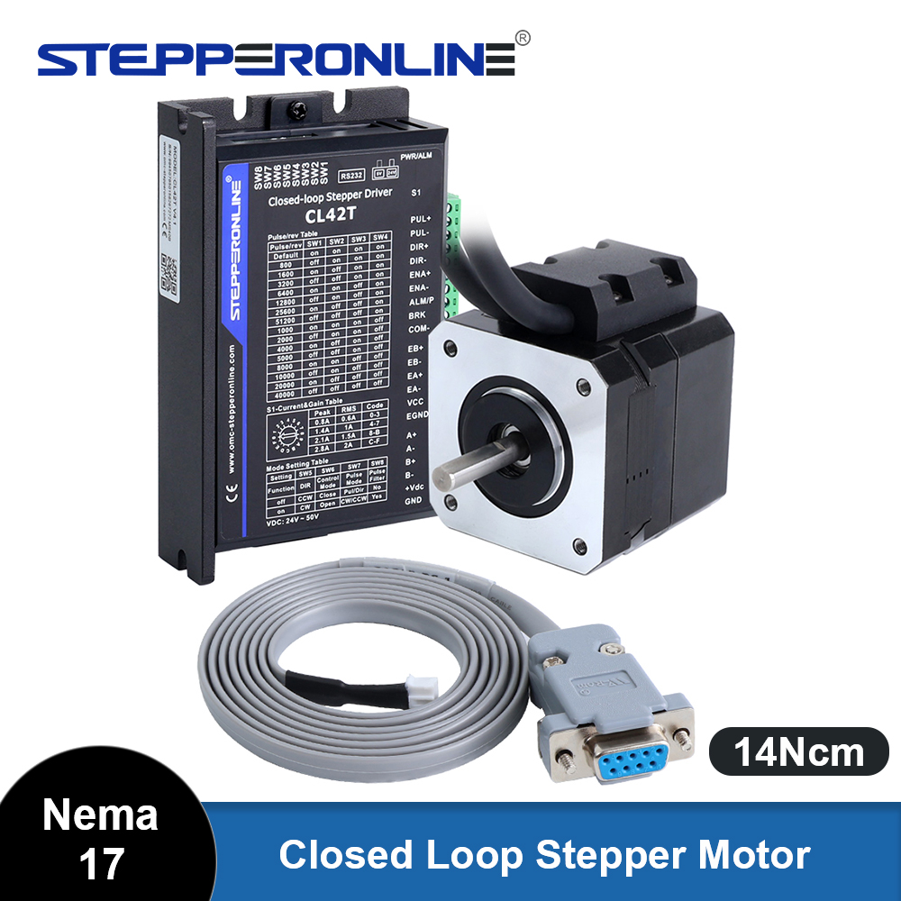 Stepperonline nema 17 kit de d - Closed Loop Stepper Motor Nema 17 avaliação e preço